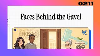 4K 0211 — Faces Behind the Gavel | Fresno County Courthouse Stories & Justice in California