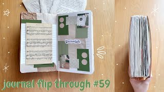 journal flip through #59 | 2024 december daily! 🎅🏻☃️❄️