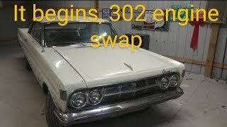 1964 Mercury Comet Cyclone. Engine and transmission swap