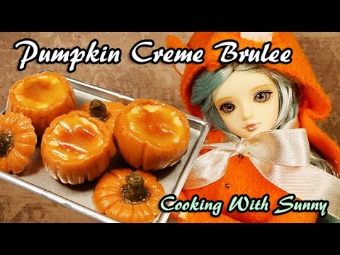 Cws Polymer Clay Tutorial Pumpkin Creme Brulee Youtube