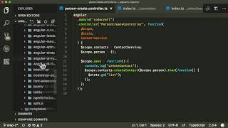 EP 4.3 - AngularJS Migration / Step 2 - TypeScript & WebPack / Using Webpack