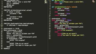 13 Creating a checkLength Function in Pseudocode