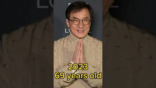 JACKIE CHAN FROM 1984 TO 2023 😢 #shorts