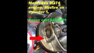 2017 Mercedes E300 M274 Engine Misfire on Cylinder 1. The fix? New engine at $20,000. Ouch!