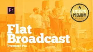 Broadcast Pack Flat for Premiere Pro | Premiere Pro