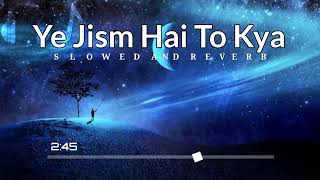 Ye Jism Hai To Kya { Slowed+Reverb } | Jism 2 | Ali Azmat | Randeep Hooda, Sunny Leone | Harry Lofi