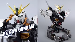 【评头论足】老酒新装！BANDAI万代 FORMANIA EX 牛高达RX-93  VGUNDAM 胸像模型 gunpla review