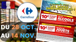 catalogue CARREFOUR du 28 octobre au 14 novembre 2022 🔥 Arrivage - FRANCE