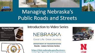 Managing Nebraska's Public Roads & Streets | NE Management