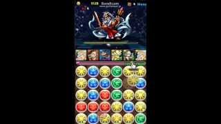 パズドラゼウス降臨　サクヤパーティーノーコン