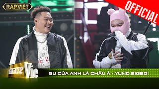 Mang câu thính của Binz ra rap Yuno BigBoi tạo hit lớn Gu Của Anh Là Châu Á | RAP VIỆT [Live Stage]