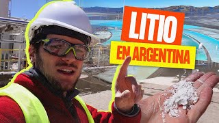 FUÍ a la mina de LITIO MÁS GRANDE de ARGENTINA