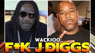 WACK GOES OFF ON A BLOOD FOR QUESTIONING HIM ABOUT THE J DIGGS FADE. WACK 100 CLUBHOUSE