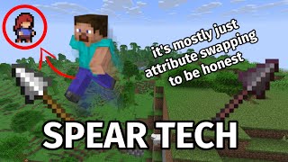 Minecraft Spear PVP and Movement Tech