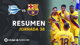 Resumen de Deportivo Alavés vs FC Barcelona (0-5)