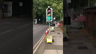 Faulty Temporary Traffic Lights?