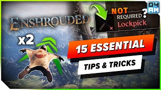 Enshrouded 15 ESSENTIAL Tips & Tricks You Want To Know to Thrive, Not Just Survive!