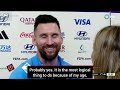 Sofi Martinez interviews Leo Messi (full interview) | World Cup Qatar 2022 [English subtitles]