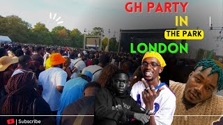 @BlackSherifMusic,@Camidoh, @yawtogyt5198 @oforiamponsah7199  Storm GH Party In The Park,London