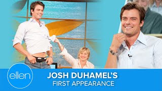 Josh Duhamel Talks Modeling with Ashton Kutcher