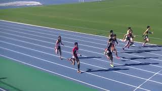 近江高校男子陸上競技部　スプリント選手権　中川１００ｍ　2018.11.10