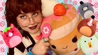 ASMR Autistic: Squishmallows Spa 💄❤️🍓(neurodivergent friendly, personal attention, brushing sounds)