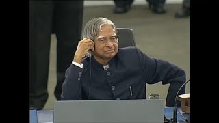 APJ Abdul Kalam Inspiring Speech on India at European Parliament