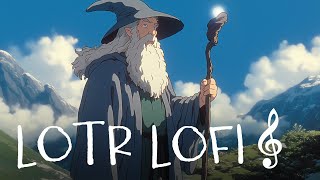 Chill with Gandalf at the Snowy Peaks 🧙🏻‍♂️ Lord of the Rings (LOTR) Lofi