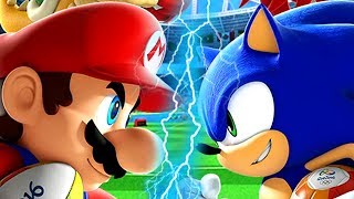 Super Mario Evolution of MARIO VS SONIC 2008-2016 (Wii, Wii U)