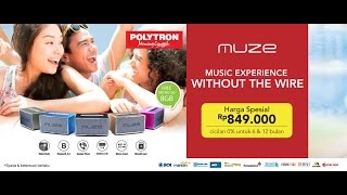 MUZE - Wireless Speaker by Polytron