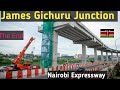 THE END OF NAIROBI EXPRESSWAY AT JAMES GICHURU...Construction Updates