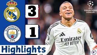 Real Madrid Vs Manchester City 3-1 All Goals \u0026 Extended Highlights 2025