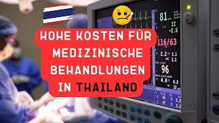 Thailand-Urlaub: Hohe Kosten bei medizinischen Notfällen, Reisekrankenversicherung?