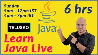 🔴Learn Java Live | Beyond Basics | for Beginners 🖖🏼