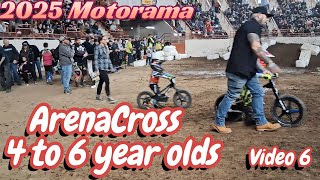 4 to 6 Year Olds ArenaCross 2025 Motorama Video 6 #arenacross #motorama2025