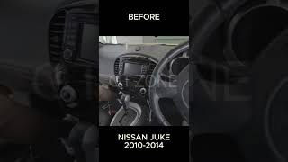 Nissan Juke 2010-2014 Before \u0026 After Car Stereo Upgrade 🚘 Wireless Apple Carplay \u0026 Android Auto