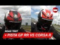 AGV Pista GP RR vs AGV Corsa R Road Test - ChampionHelmets.com