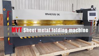 MYT® Manufacter CNC Sheet metal folding machine for bending  3100mm