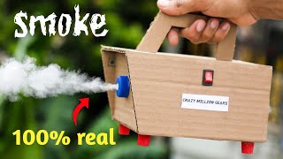 how to make smoke machine at home || Homemade smoke machine