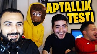 EKİPLE APTALLIK TESTİ YAPTIK!! ( İÇİMİZDEN BİRİ APTAL🤣 ) | Barış Can