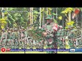 UPACARA PEMBUKAAN TNI MANUNGGAL MEMBANGUN DESA (TMMD) KE-121 TAHUN 2024 DI KABUPATEN PESISIR SELATAN