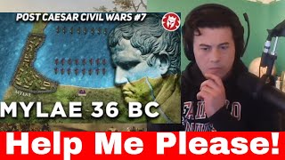 American Reacts - Roman Empire - Octavian Attacks Pompey - Mylae 36 BC
