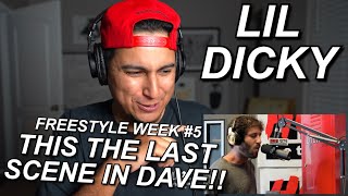 LIL DICKY - THE HOT SEAT FREESTYLE FIRST REACTION & BREAKDOWN!! | IT'S LIKE THE LAST EP OF DAVE!!