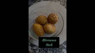 Boiled potato in 3 minutes without pressure cooker #shorts #microwave  #recipe #cooking #viralvideo