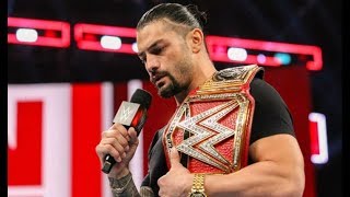 虐心！WWE台柱Roman Reigns舊病復發暫別擂台 後台與眾人揮淚告別!!