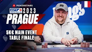 EPT Prague 2023 5K € MAIN EVENT – TABLE FINALE avec Benny & Yu ♠️ PokerStars en Français