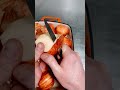 peeling an apple peeled in one apple peel knifeskills knifeskill chefskill peeling