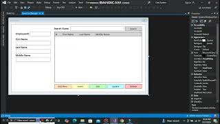 CRUD Add, Insert, Edit, Update, Delete, Search Using C# - SQL Server Database