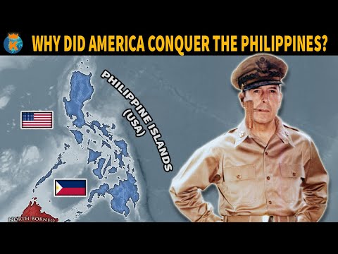 Why did America attack the Philippines?