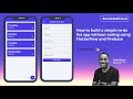 How to build a simple to-do list mobile app without coding using FlutterFlow (Full tutorial 2023)